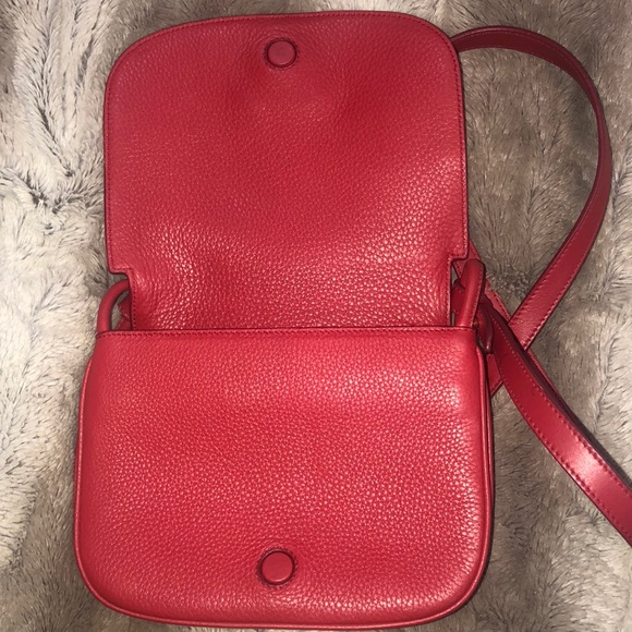 Authentic Red Prada Crossbody - Picture 7 of 8